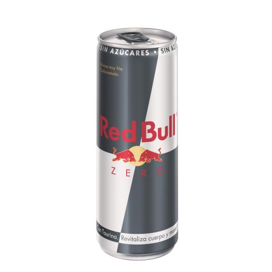 BEBIDA ENERGETICA ZERO LATA RED BULL 250ML