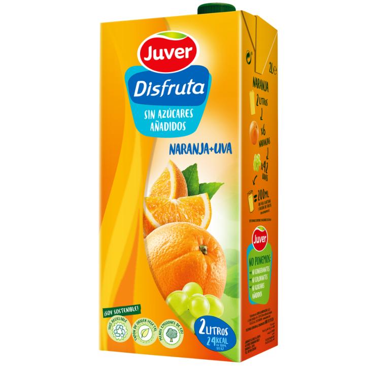 NÉCTAR NARANJAS EXPRIMIDAS DISFRUTA JUVER 2L