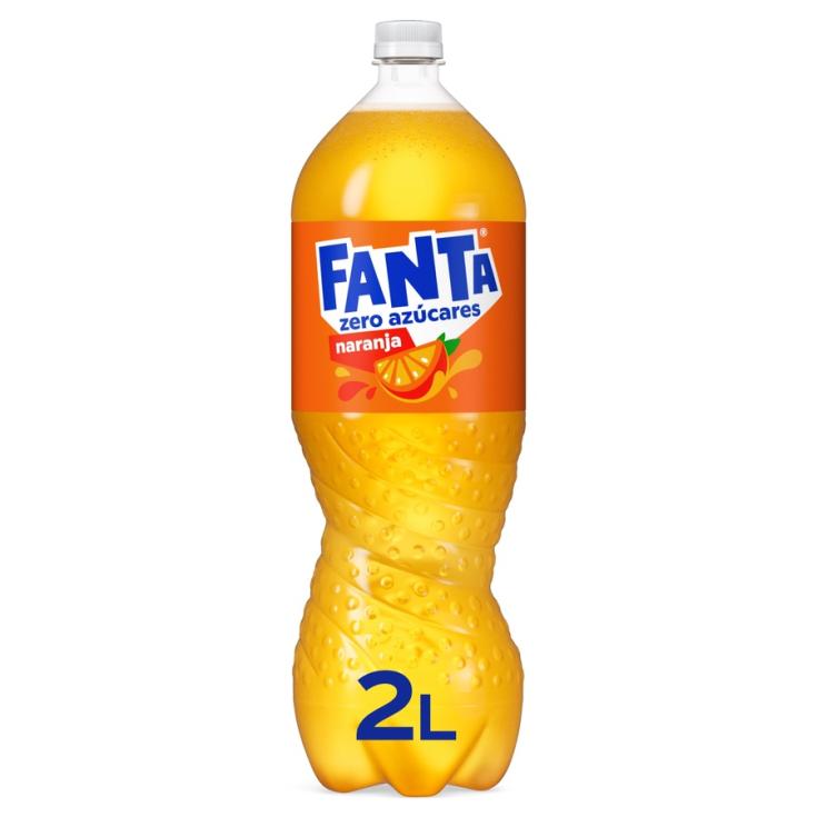 REFRESCO NARANJA ZERO FANTA NARANJA 2L