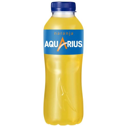 BEBIDA ISOTÓNICA NARANJA PET AQUARIUS 500ML