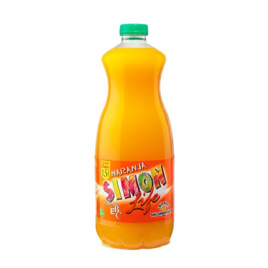 ZUMO VITAMINADO REFRIGERADO NARANJA SIMON LIFE 1.5L