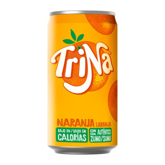 REFRESCO NARANJA LATA TRINA 330ML