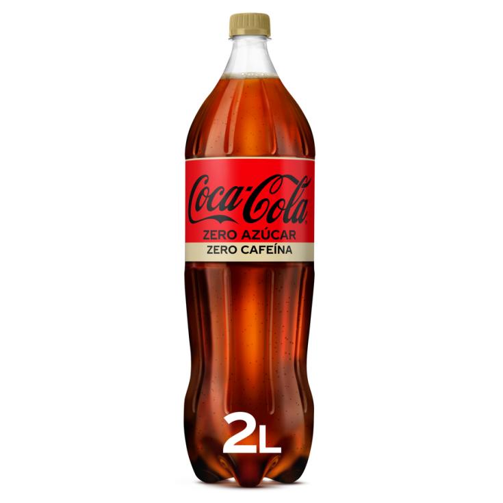 REFRESCO COLA S/AZÚCAR S/CAFEÍNA COCA COLA ZERO ZERO 2L