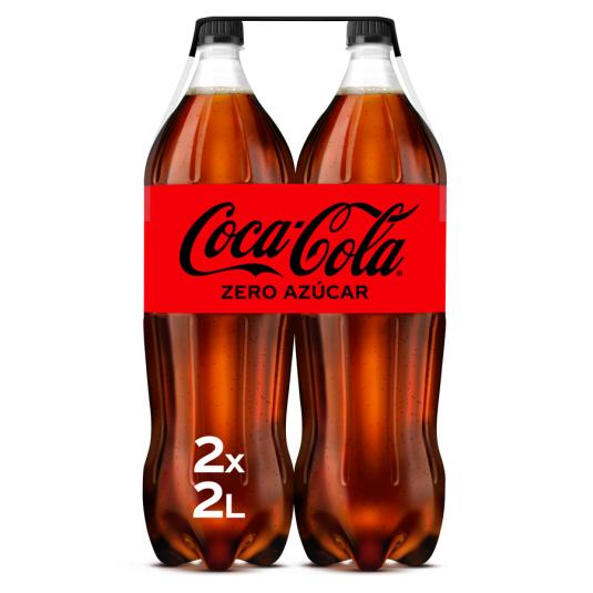 REFRESCO COLA S/AZÚCAR COCA COLA ZERO P2 2L/U