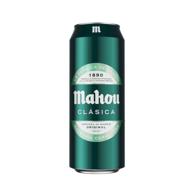 CERVEZA CLÁSICA LATA MAHOU 50CL