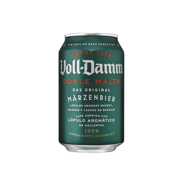 CERVEZA RUBIA LATA VOLL DAMM 33CL