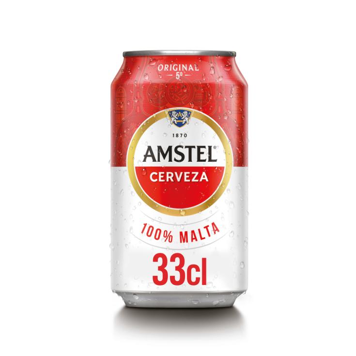 CERVEZA PILSEN LATA AMSTEL 330ML