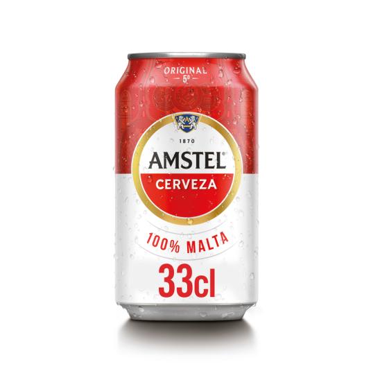 CERVEZA PILSEN LATA AMSTEL 330ML