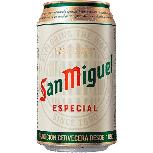 CERVEZA LATA SAN MIGUEL 330ML