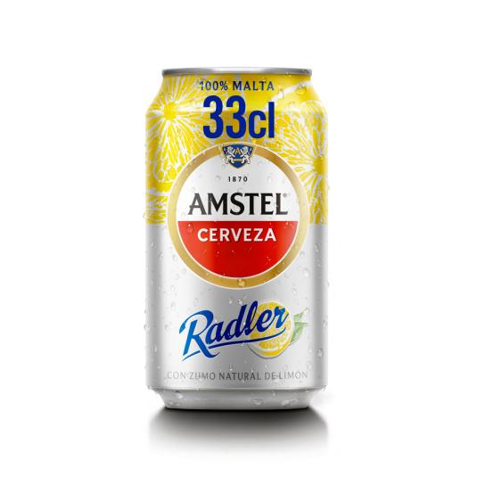 CERVEZA LIMÓN LATA AMSTEL RADLER 330ML