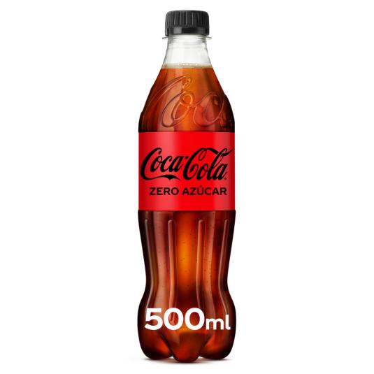 REFRESCO COLA S/AZÚCAR COCA COLA ZERO 500ML