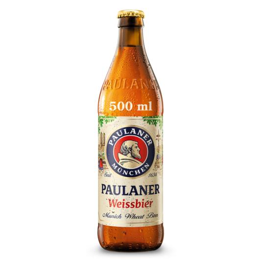 CERVEZA ESPECIAL CRISTAL PAULANER WEISSBIER 550ML