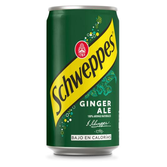 TONICA GINGER ALE LATA SCHWEPPES 250ML