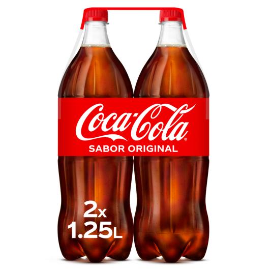 REFRESCO COLA  COCA COLA P2 1,25L/U