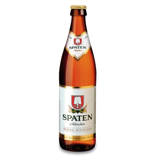 CERVEZA HELL BOTELLA CRISTAL SPATEN 500ML