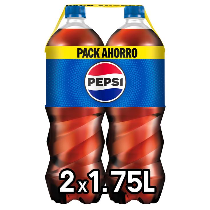 REFRESCO COLA BIPACK PEPSI P2 1.75L/U