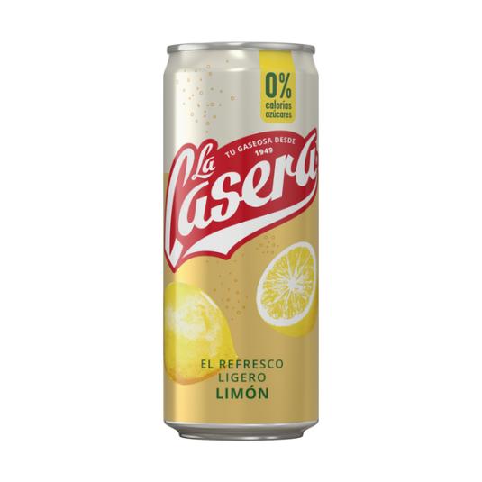 GASEOSA TOQUE LIMON LATA LA CASERA 330ML