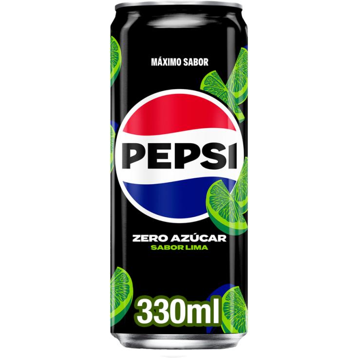 REFRESCO COLA LIMA SLEEK PEPSI MAX 330ML