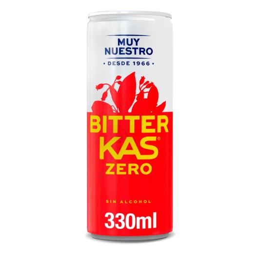 REFRESCO ZERO LATA BITTER KAS 330ML