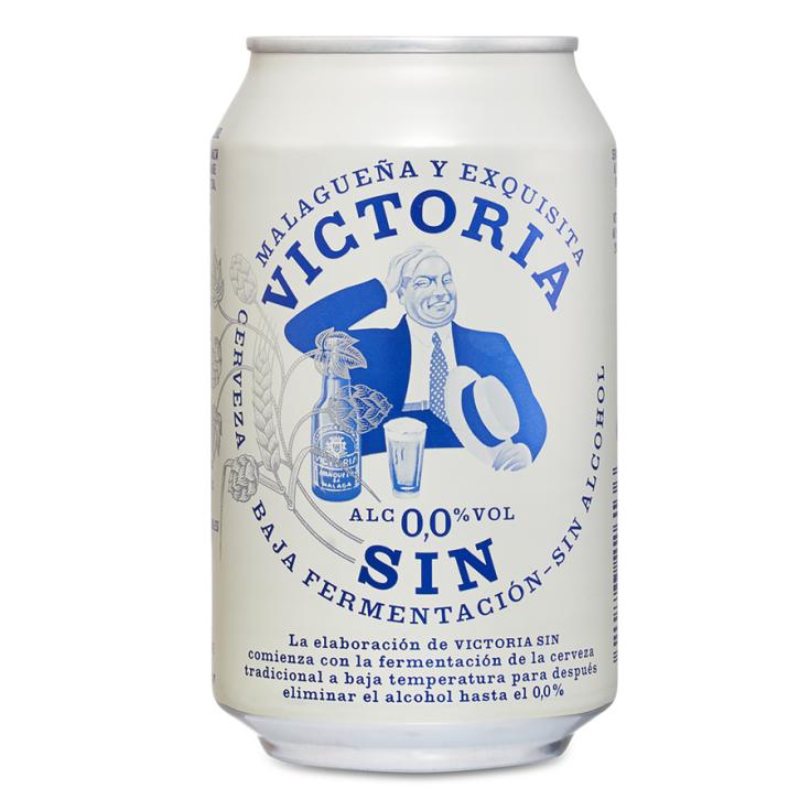 CERVEZA 0.0 S/ALCOHOL LATA VICTORIA 330ML