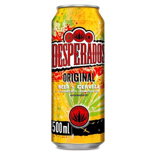 CERVEZA ORIGINAL LATA DESPERADOS 500ML