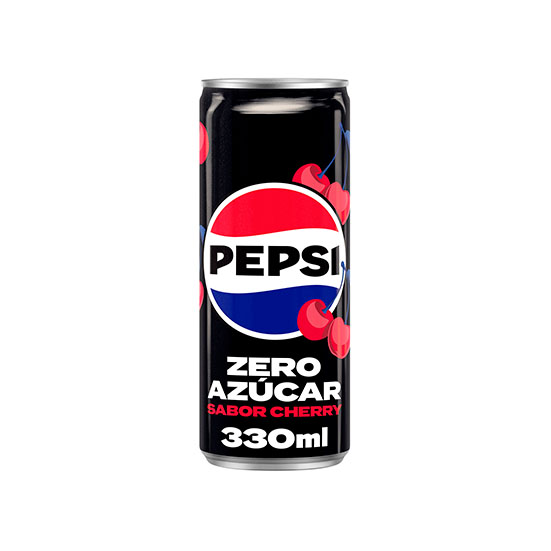Refresco cola cherry s/azucar Pepsi 330ml