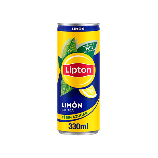TÉ LIMÓN S/AZ LATA LIPTON 330ML