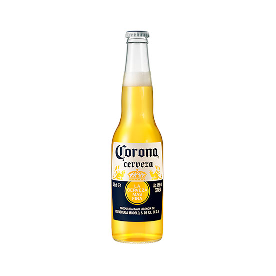 Cerveza especial cristal Corona 33cl