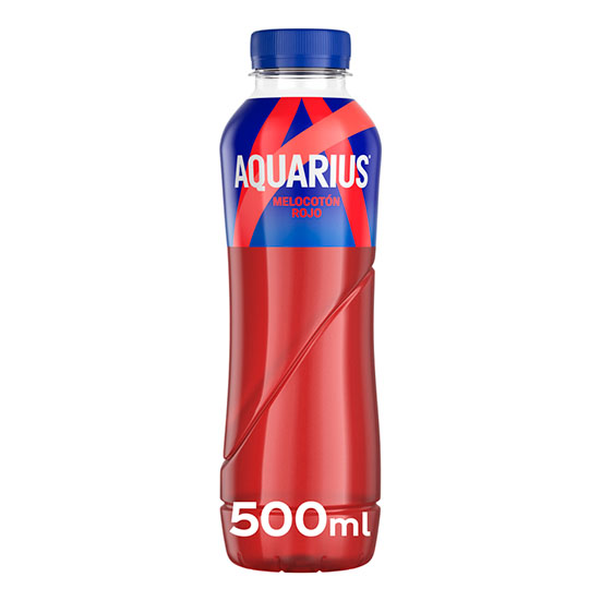 BEBIDA ISOTÓNICA MELOCOTÓN PET AQUARIUS 500ML