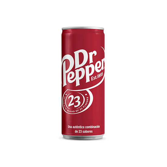 Refresco cola lata Dr pepper 330ml