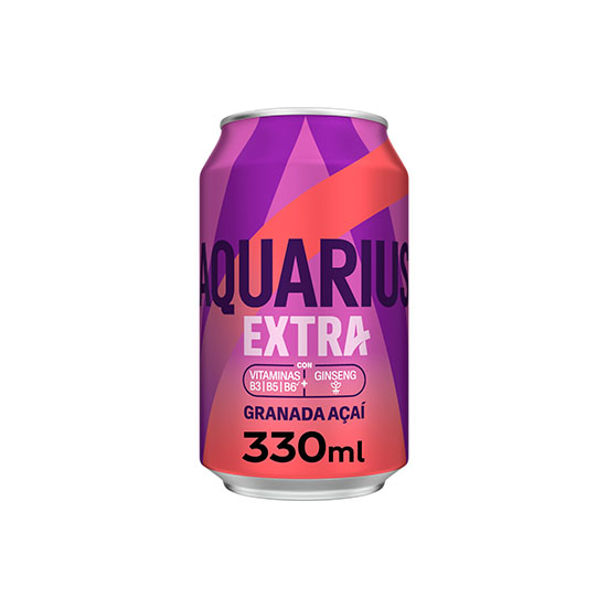 Bebida isotónica granada/acai Aquarius 33cl
