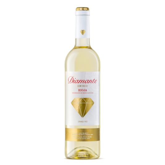 VINO BLANCO RIOJA SEMIDULCE DIAMANTE 750ML