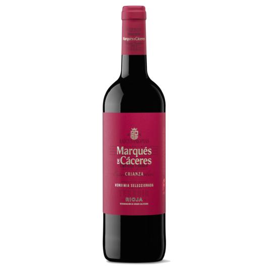 VINO TINTO RIOJA CRIANZA MARQUES DE CACERES 750ML