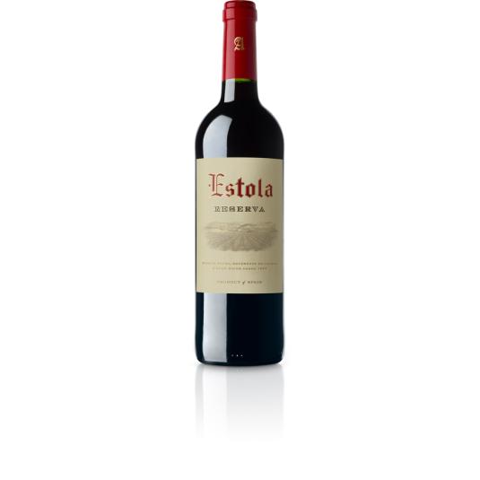 VINO TINTO RESERVA ESTOLA MANCHA 750ML