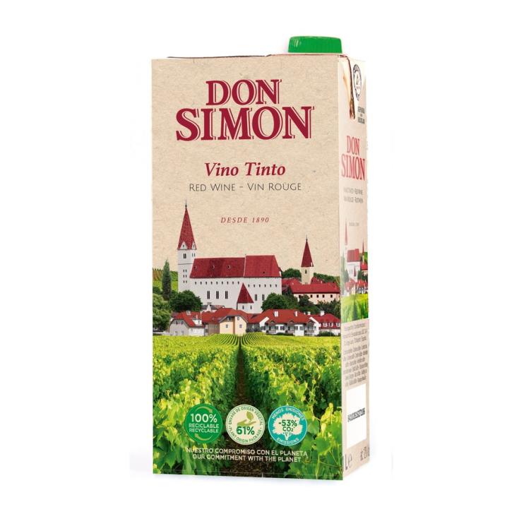 VINO TINTO MESA BRIK DON SIMON 1L