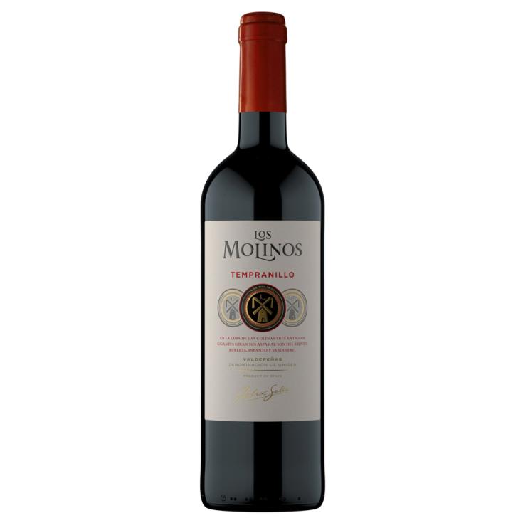 VINO TINTO VALDEPEÑAS LOS MOLINOS  750ML