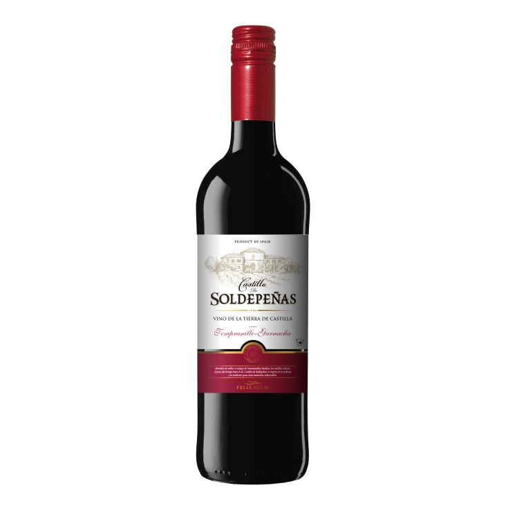 VINO TINTO TIERRA DE CASTILLA SOLDEPEÑAS 750ML