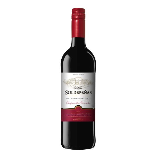 VINO TINTO TIERRA DE CASTILLA SOLDEPEÑAS 750ML