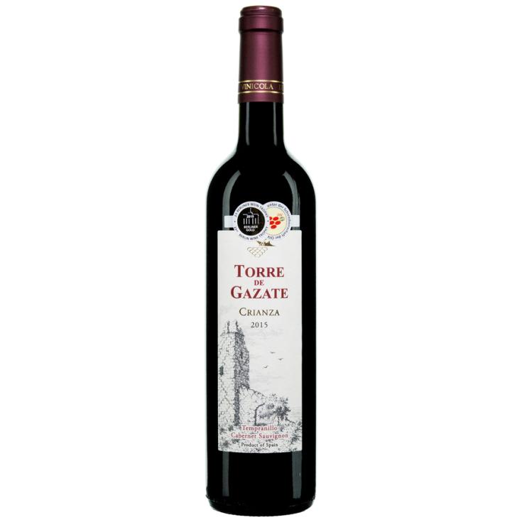 VINO TINTO CRIANZA TORRE GAZATE  750ML