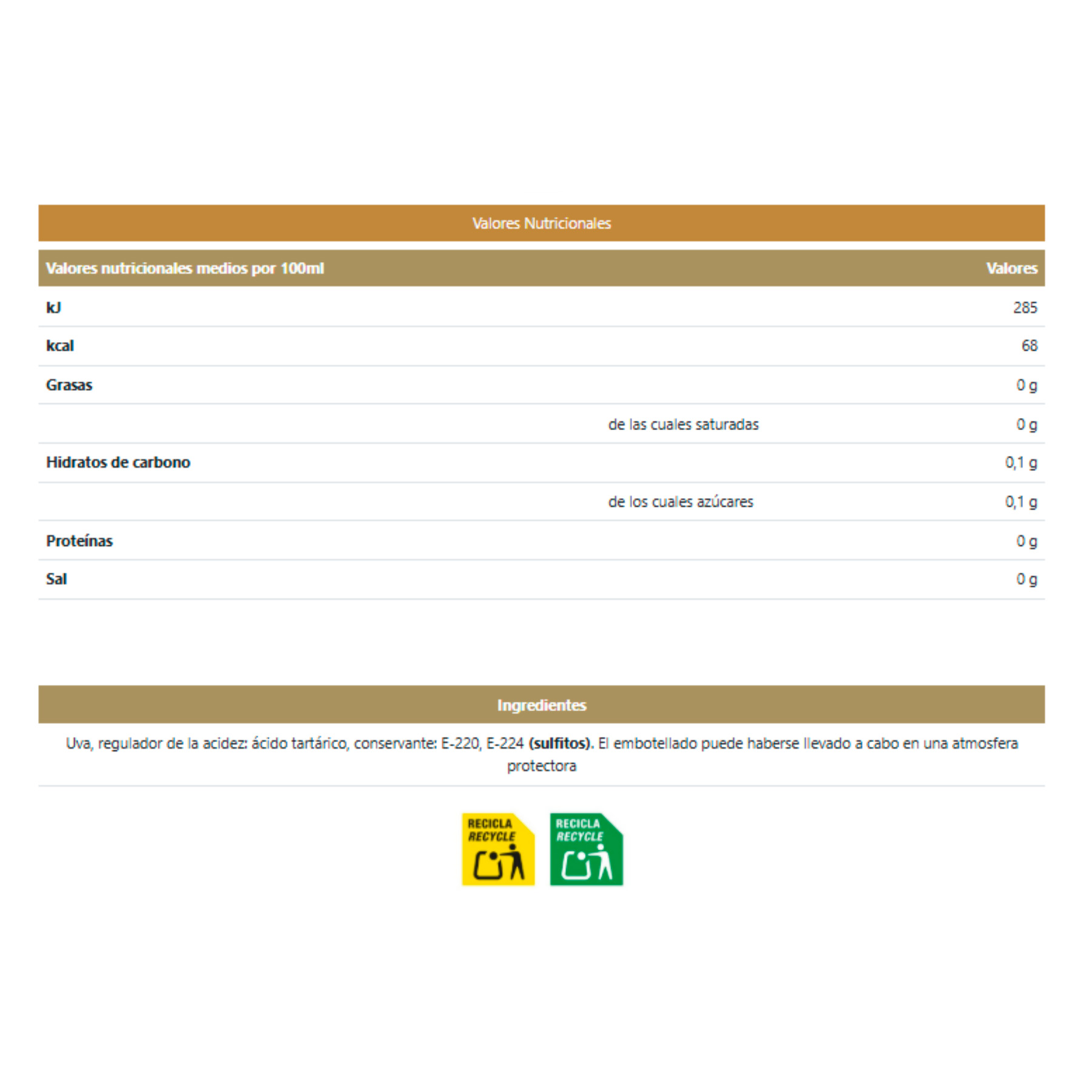 VINO BLANCO  BARBADILLO 750ML