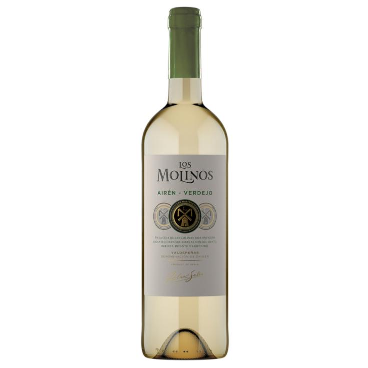 VINO BLANCO VERDEJO VALDEPEÑAS LOS MOLINOS  750ML