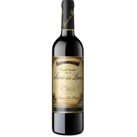 VINO TINTO RESERVA VALDEPEÑAS SEÑORIO LLANOS 700ML