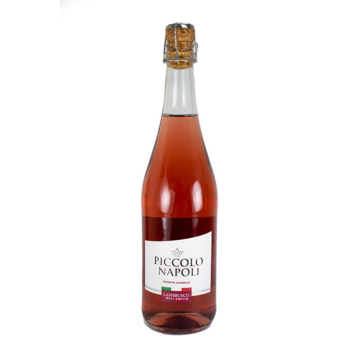 VINO ROSADO LAMBRUSCO PICOLO NAPOLI 750ML