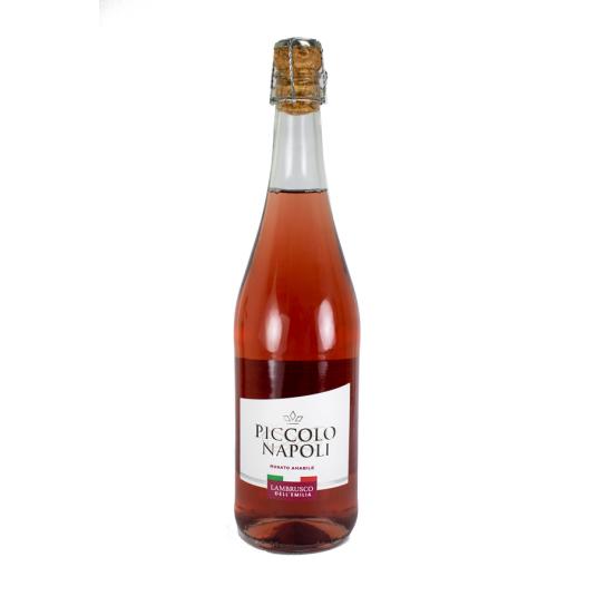 VINO ROSADO LAMBRUSCO PICOLO NAPOLI 750ML