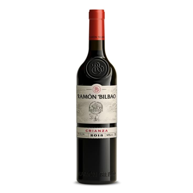 VINO TINTO RIOJA CRIANZA RAMON BILBAO 750ML