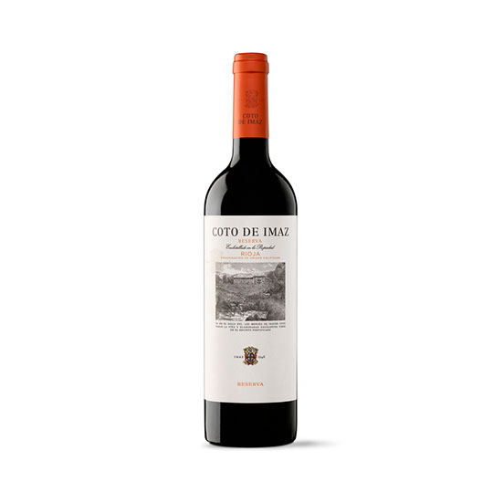 VINO TINTO RESERVA D.O RIOJA COTO DE IMAZ 750ML