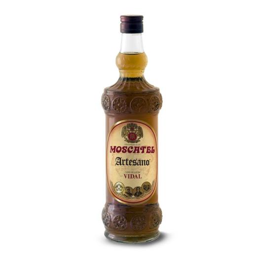 BEBIDA ALCOHÓLICA VINO DULCE MOSCATEL ARTESANOL 750ML