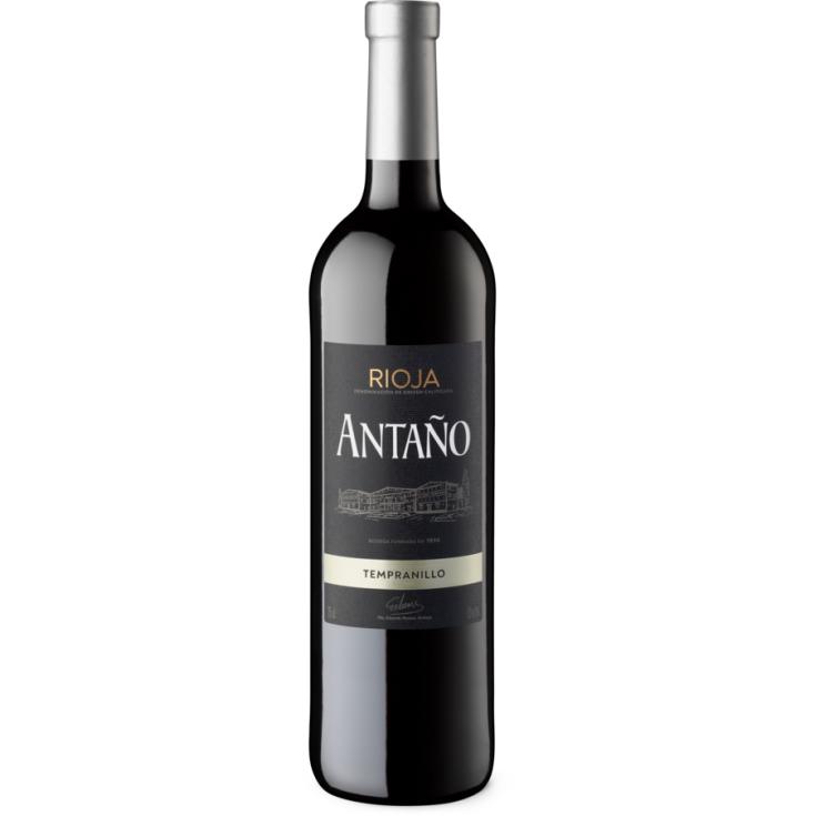 VINO TINTO RIOJA TEMPRANILLO ANTAÑO 750ML