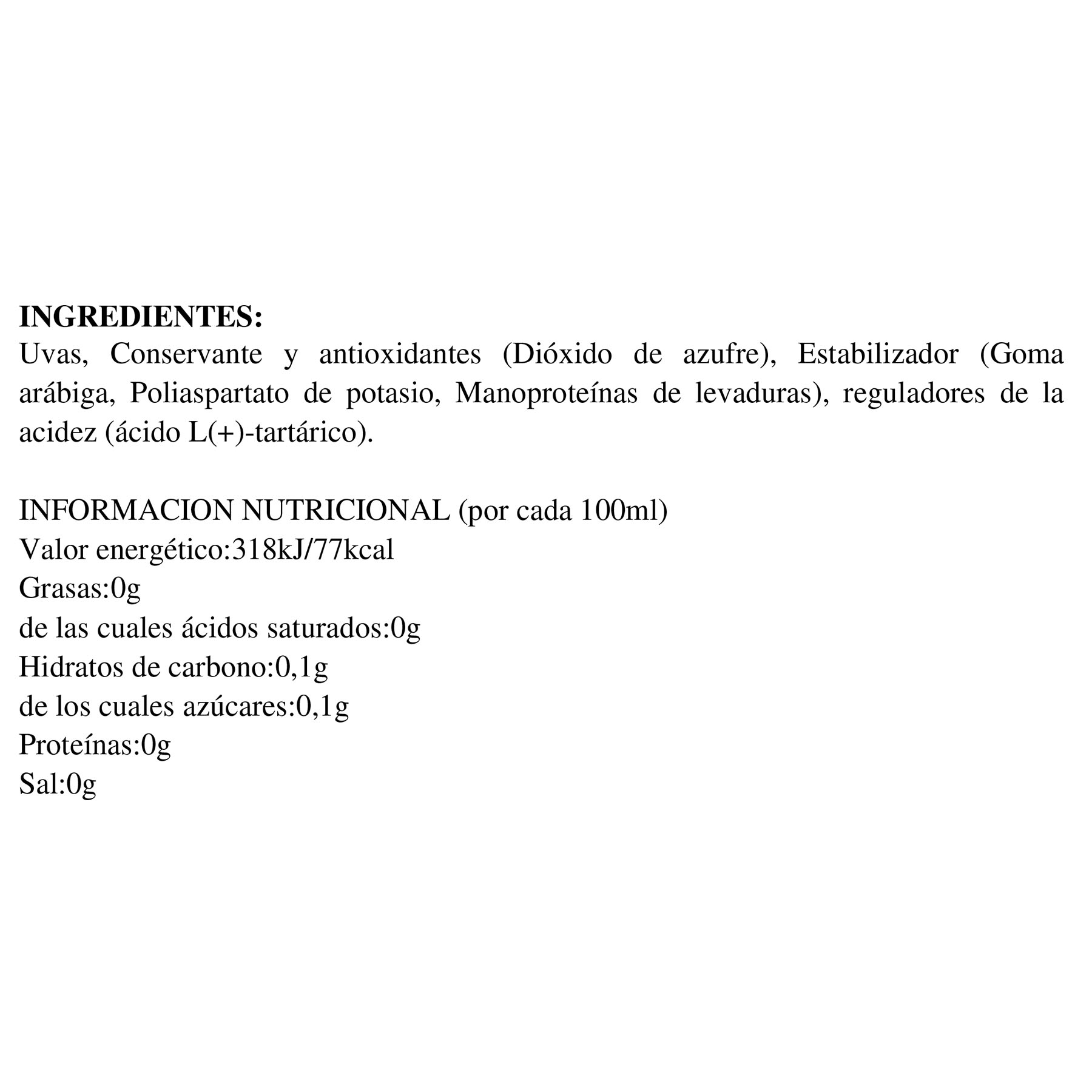 VINO TINTO RIOJA TEMPRANILLO ANTAÑO 750ML