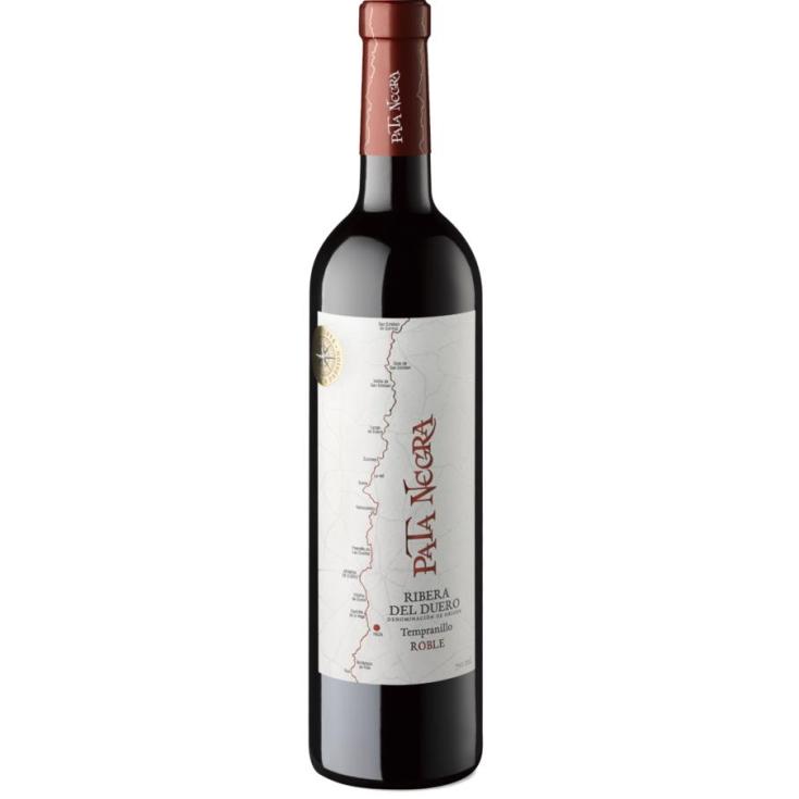 VINO TINTO RIBERA DEL DUERO ROBLE PATA NEGRA 750ML